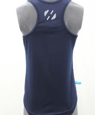 blue vest